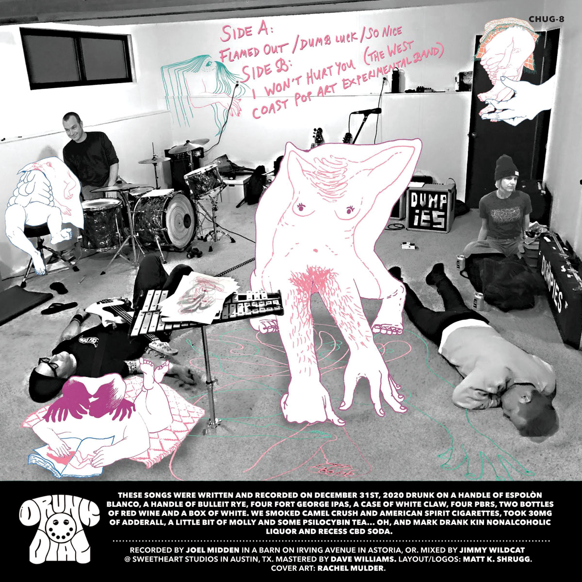 Drunk Dial #8 back cover